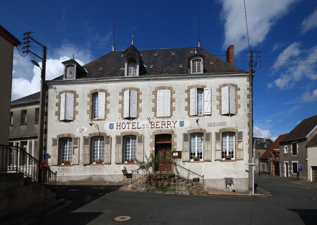 Hotel Du Berry Aigurande Eksteriør bilde