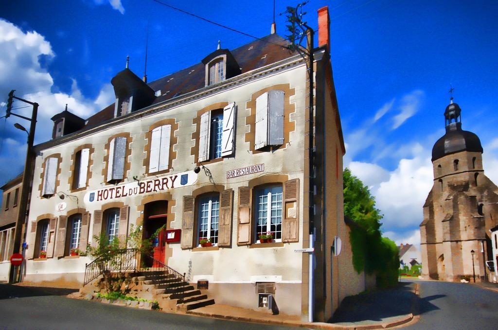 Hotel Du Berry Aigurande Eksteriør bilde